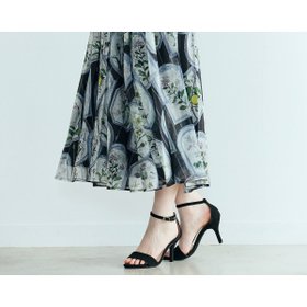 【ローズティアラ/Rose Tiara】のフラワーフレームプリントプリーツスカート 人気、トレンドファッション・服の通販 founy(ファニー) ファッション Fashion レディースファッション Fashion for Women スカート Skirts プリーツスカート / 上品フェミニンスタイル Pleated Skirts シアー Sheer, See-Through スタンダード Standard, Basic スマート Smart, Elegant フェミニン Feminine, Girly フラワー Flower, Floral プリント Print, Printed Pattern プリーツ Pleats, Pleated ポケット Pocket, Pocket Detail モチーフ Motif, Design Theme |ID:prp329100004865981