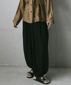 【ガレージ オブ グッド クロージング/GARAGE OF GOOD CLOTHING】のバルーンギャザーロングパンツ ブラック|ID: prp329100004866008 ipo3291000000036219865