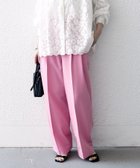 【シップス フォー ウィメン/SHIPS】のSHIPS any 手洗い可能 2タック ワイド パンツ 人気、トレンドファッション・服の通販 founy(ファニー) ファッション Fashion レディースファッション Fashion for Women パンツ Pants & Trousers 洗える Machine Washable ストレート Straight, Straight Cut ドレープ Drape, Draping Fabric バランス Balance, Style Balance ポケット Pocket, Pocket Detail マニッシュ Mannish, Boyish ワイド Wide, Wide Fit 2026年 2026 thumbnail ピンク|ID: prp329100004866014 ipo3291000000036219910