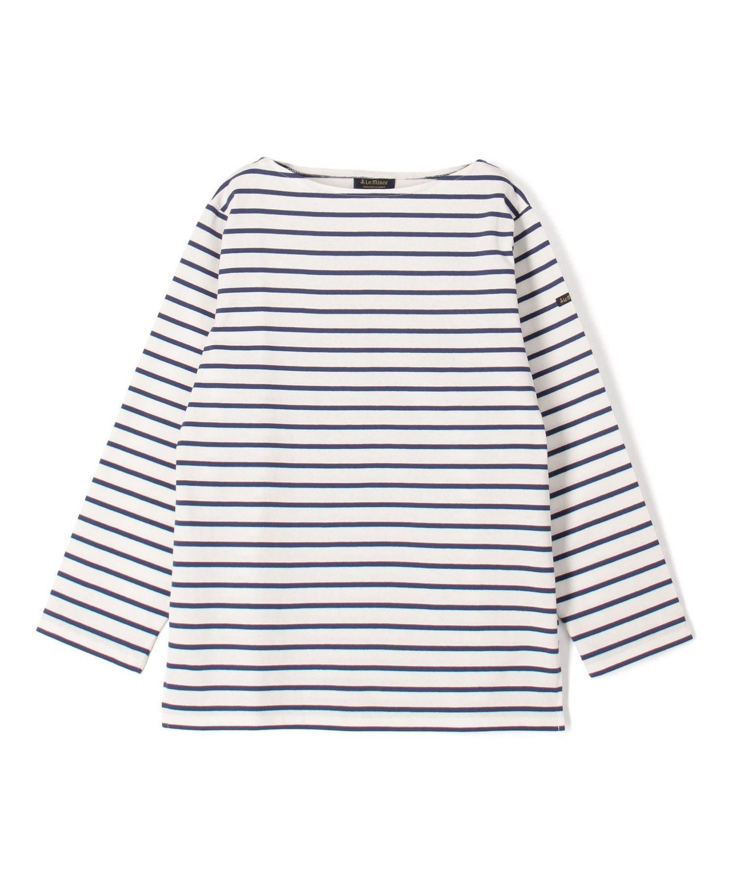 【トゥモローランド/TOMORROWLAND】のLe minor Mariniere ボートネックプルオーバー インテリア・キッズ・メンズ・レディースファッション・服の通販 founy(ファニー) ファッション Fashion レディースファッション Fashion for Women トップス・カットソー Cut & Sew Tops カジュアルプルオーバー・ニットトップス Pullovers & Knit Tops / Casual Pullovers おすすめ Recommended / Our Picks カットソー Cut and Sewn Top スリット Slit, Slit Detail フランス France, French ボーダー Border, Stripe リラックス Relax, Relaxed Fit 64 ブルー系|ID: prp329100004866022 ipo3291000000036219950