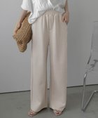 【ラジュール/Lajour】のポンチストレートパンツ 人気、トレンドファッション・服の通販 founy(ファニー) ファッション Fashion レディースファッション Fashion for Women パンツ Pants & Trousers とろみ Fluid, Flowy Fabric ストレッチ Stretch, Stretchy Fabric ストレート Straight, Straight Cut ワイド Wide, Wide Fit エレガント 上品 Elegant 旅行 Travel thumbnail ベージュ|ID: prp329100004866023 ipo3291000000036219949