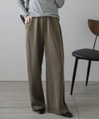 【ラジュール/Lajour】のポンチストレートパンツ 人気、トレンドファッション・服の通販 founy(ファニー) ファッション Fashion レディースファッション Fashion for Women パンツ Pants & Trousers とろみ Fluid, Flowy Fabric ストレッチ Stretch, Stretchy Fabric ストレート Straight, Straight Cut ワイド Wide, Wide Fit エレガント 上品 Elegant 旅行 Travel thumbnail カーキ|ID: prp329100004866023 ipo3291000000036219955