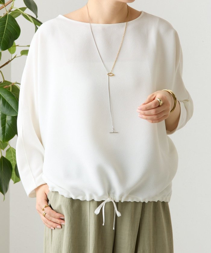 【ビアズリー/BEARDSLEY】のストレッチジョーゼットプルオーバー インテリア・キッズ・メンズ・レディースファッション・服の通販 founy(ファニー) https://founy.com/ ファッション Fashion レディースファッション Fashion for Women トップス・カットソー Cut & Sew Tops カジュアルプルオーバー・ニットトップス Pullovers & Knit Tops / Casual Pullovers ジョーゼット Georgette, Semi-Sheer Fabric ストレッチ Stretch, Stretchy Fabric デニム Denim, Jeans Material ワイド Wide, Wide Fit 再入荷 Restock / Back in Stock エレガント 上品 Elegant ビジネス 仕事 通勤 Business / Work / Commuting |ID: prp329100004866026 ipo3291000000036307059