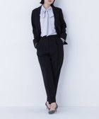 【ナチュラル ビューティー ベーシック/NATURAL BEAUTY BASIC】のダブルクロスストレッチ SETUP テーパードパンツ 人気、トレンドファッション・服の通販 founy(ファニー) ファッション Fashion レディースファッション Fashion for Women セットアップ Matching Sets レディースパンツ・ボトムス Pants & Trousers / Bottoms おすすめ Recommended / Our Picks ジャケット Jacket, Outerwear ストレッチ Stretch, Stretchy Fabric スーツ Suit, Formalwear センター Center, Center Line ダブル Double, Double-Breasted フロント Front, Front Design エレガント 上品 Elegant thumbnail ブラック|ID: prp329100004866027 ipo3291000000036219975