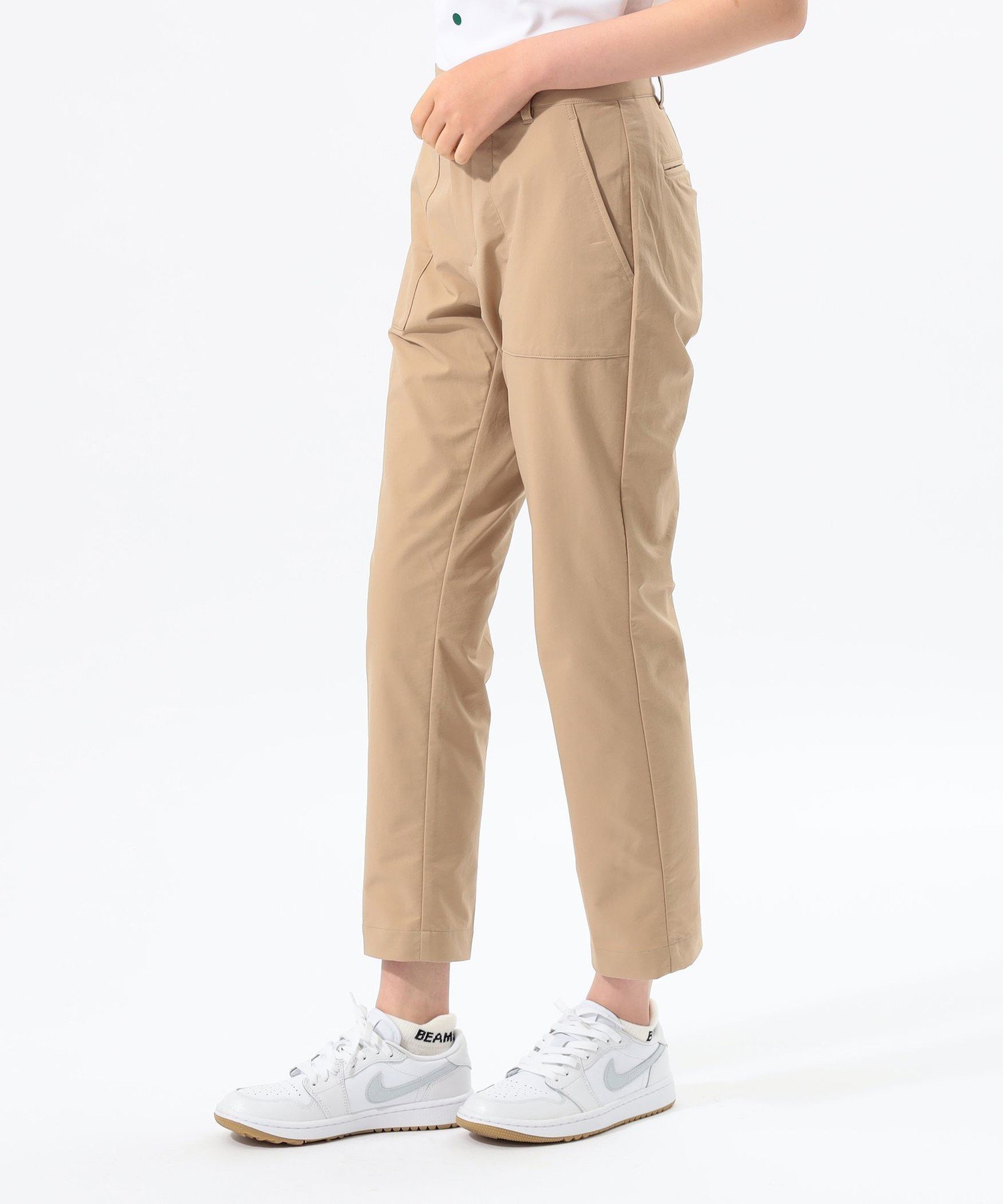 【ビームス ゴルフ/BEAMS GOLF】のORANGE LABEL / アウトポケット ストレッチ ストレートパンツ【STRETCH】 インテリア・キッズ・メンズ・レディースファッション・服の通販 founy(ファニー) 　ファッション　Fashion　レディースファッション　Fashion for Women　パンツ　Pants & Trousers　アウトドア　Outdoor Clothing　ストレッチ　Stretch, Stretchy Fabric　ストレート　Straight, Straight Cut　バランス　Balance, Style Balance　フロント　Front, Front Design　ポケット　Pocket, Pocket Detail　リラックス　Relax, Relaxed Fit　ゴルフ　Golf　BEIGE|ID: prp329100004866030 ipo3291000000036220003