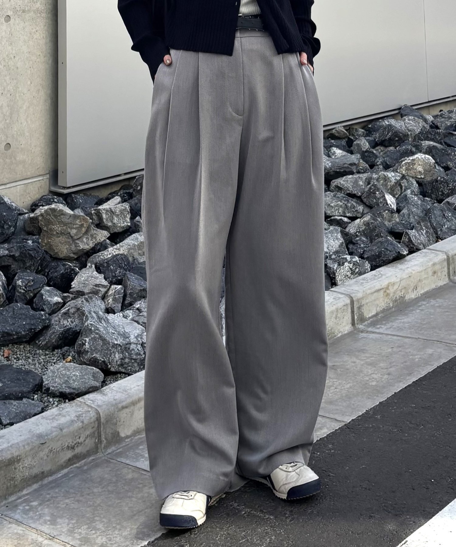 【コロニートゥーワンスリーナイン/COLONY 2139】の【PIKO企画/新色追加】2タックワイドパンツ 人気、トレンドファッション・服の通販 founy(ファニー) 　ファッション　Fashion　レディースファッション　Fashion for Women　パンツ　Pants & Trousers　ウェーブ　Wavy Pattern　厚底　Platform Shoes　シューズ　Shoes, Footwear　スニーカー　Sneakers, Trainers　フラット　Flat, Flat Shoes　ワイド　Wide, Wide Fit　再入荷　Restock / Back in Stock　 other-1|ID: prp329100004866038 ipo3291000000036220034