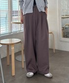 【コロニートゥーワンスリーナイン/COLONY 2139】の【PIKO企画/新色追加】2タックワイドパンツ 人気、トレンドファッション・服の通販 founy(ファニー) ファッション Fashion レディースファッション Fashion for Women パンツ Pants & Trousers ウェーブ Wavy Pattern 厚底 Platform Shoes シューズ Shoes, Footwear スニーカー Sneakers, Trainers フラット Flat, Flat Shoes ワイド Wide, Wide Fit 再入荷 Restock / Back in Stock thumbnail モカ|ID: prp329100004866038 ipo3291000000036220041