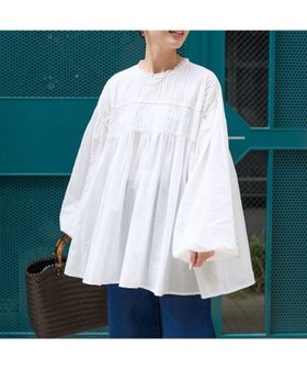 【フリークスストア/FREAK'S STORE】のインドピンタックギャザーロングスリーブブラウス【限定展開】 人気、トレンドファッション・服の通販 founy(ファニー) ファッション Fashion レディースファッション Fashion for Women トップス・カットソー Cut & Sew Tops シャツ・ブラウス・オフィスカジュアル Elegant Blouses & Button-Ups 2026年 2026 インド Indian Textile ギャザー Gathered, Ruffled スリーブ Sleeve, Long Sleeve / Short Sleeve フェミニン Feminine, Girly フリル Frill, Ruffle フロント Front, Front Design エレガント 上品 Elegant 夏 Summer 春 Spring S/S・春夏 SS, Spring/Summer, Warm Season |ID:prp329100004866049