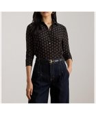 【ラルフローレン/RALPH LAUREN】のスリム フィット ジオプリント ストレッチ ジャージー シャツ 人気、トレンドファッション・服の通販 founy(ファニー) ファッション Fashion レディースファッション Fashion for Women トップス・カットソー Cut & Sew Tops シャツ・ブラウス・オフィスカジュアル Elegant Blouses & Button-Ups カフス Cuff Design ストレッチ Stretch, Stretchy Fabric ストレート Straight, Straight Cut スリム Slim, Slim Fit スリーブ Sleeve, Long Sleeve / Short Sleeve フィット Fit, Slim Fit プリント Print, Printed Pattern プリーツ Pleats, Pleated ボックス Boxy, Box Shape メタル Metal, Metal Parts ヨーク Yoke, Yoke Design ラウンド Round, Round Neck 長袖 Long Sleeve, Full Sleeve thumbnail 410ネイビー|ID: prp329100004866053 ipo3291000000036220122