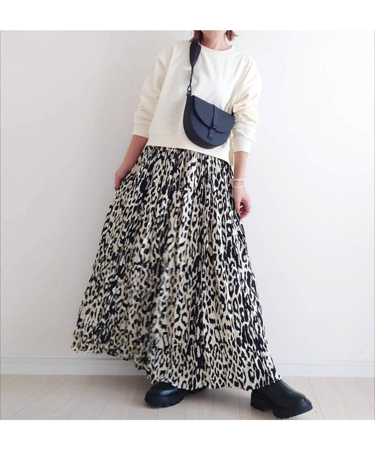 【コーナーズ/CORNERS】のレオパード柄ロングスカート インテリア・キッズ・メンズ・レディースファッション・服の通販 founy(ファニー) 　ファッション　Fashion　レディースファッション　Fashion for Women　スカート　Skirts　ロングスカート　Long Skirts / Maxi & Midi Skirts　プリント　Print, Printed Pattern　レオパード　Leopard, Animal Print　ロング　Long, Long-Length　ベージュ|ID: prp329100004866067 ipo3291000000036220218