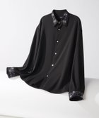 【ハレ/HARE】の【イージーケア機能】TOROMIシシュウシャツ 人気、トレンドファッション・服の通販 founy(ファニー) ファッション Fashion レディースファッション Fashion for Women トップス・カットソー Cut & Sew Tops シャツ・ブラウス・オフィスカジュアル Elegant Blouses & Button-Ups インナー Innerwear バランス Balance, Style Balance フラワー Flower, Floral モチーフ Motif, Design Theme 無地 Plain, Solid Color リラックス Relax, Relaxed Fit ルーズ Loose, Oversized エレガント 上品 Elegant thumbnail ブラック09|ID: prp329100004866069 ipo3291000000036220234