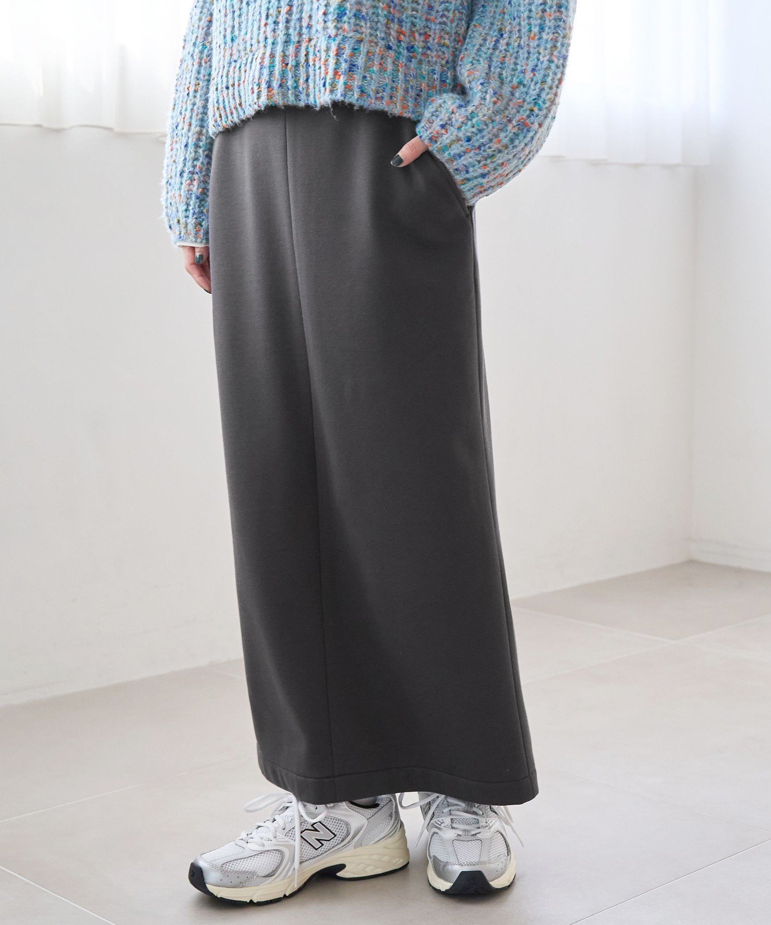【コーエン/COEN】の【REVERSE WARM】あったかナロースウェットスカート(WEB限定サイズあり) インテリア・キッズ・メンズ・レディースファッション・服の通販 founy(ファニー) ファッション Fashion レディースファッション Fashion for Women スカート Skirts 洗える Machine Washable カットソー Cut and Sewn Top スウェット / スエット Sweatshirt, Sweatwear スリット Slit, Slit Detail セットアップ Set-Up, Coordinated Outfit ツイル Twist, Twisted Detail バランス Balance, Style Balance ベロア Velour, Soft Velvet ポケット Pocket, Pocket Detail リラックス Relax, Relaxed Fit 冬 Winter / This Winter おすすめ Recommended / Our Picks エレガント 上品 Elegant DK.GRAY|ID: prp329100004866071 ipo3291000000036220250