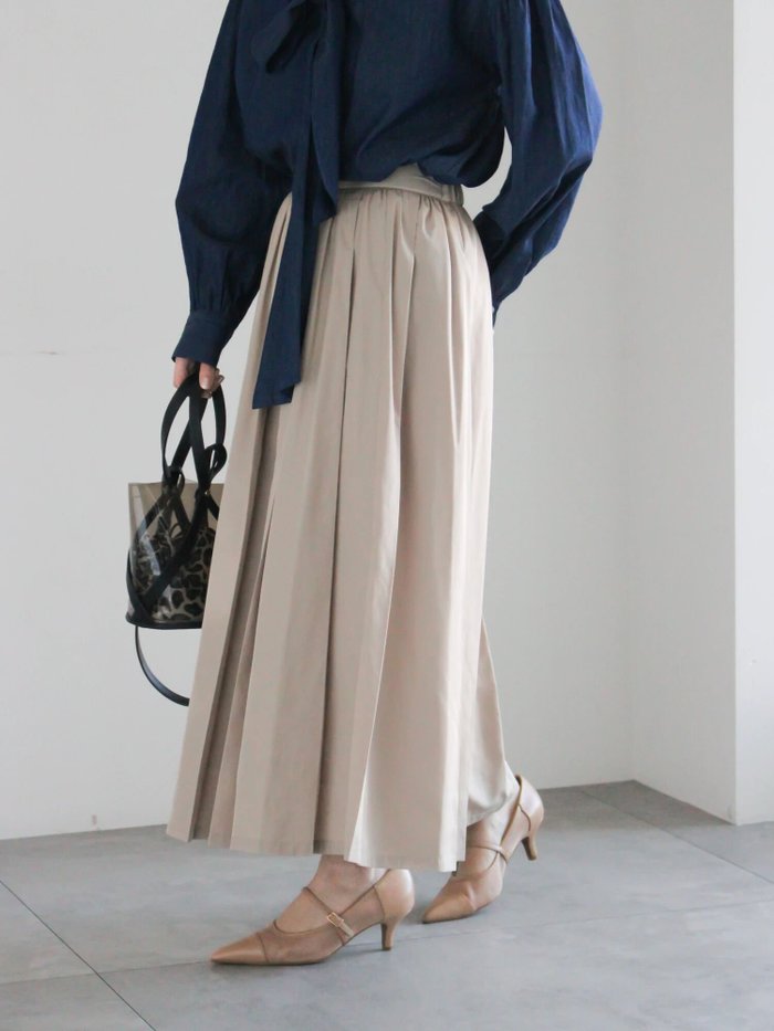 【テチチ/Te chichi】のダブルタックフレアスカート インテリア・キッズ・メンズ・レディースファッション・服の通販 founy(ファニー) https://founy.com/ ファッション Fashion レディースファッション Fashion for Women スカート Skirts Aライン・フレアスカート A-Line & Flared Skirts バランス Balance, Style Balance エレガント 上品 Elegant |ID: prp329100004866085 ipo3291000000036220319