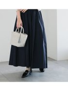 【テチチ/Te chichi】のダブルタックフレアスカート ネイビー|ID: prp329100004866085 ipo3291000000036220322