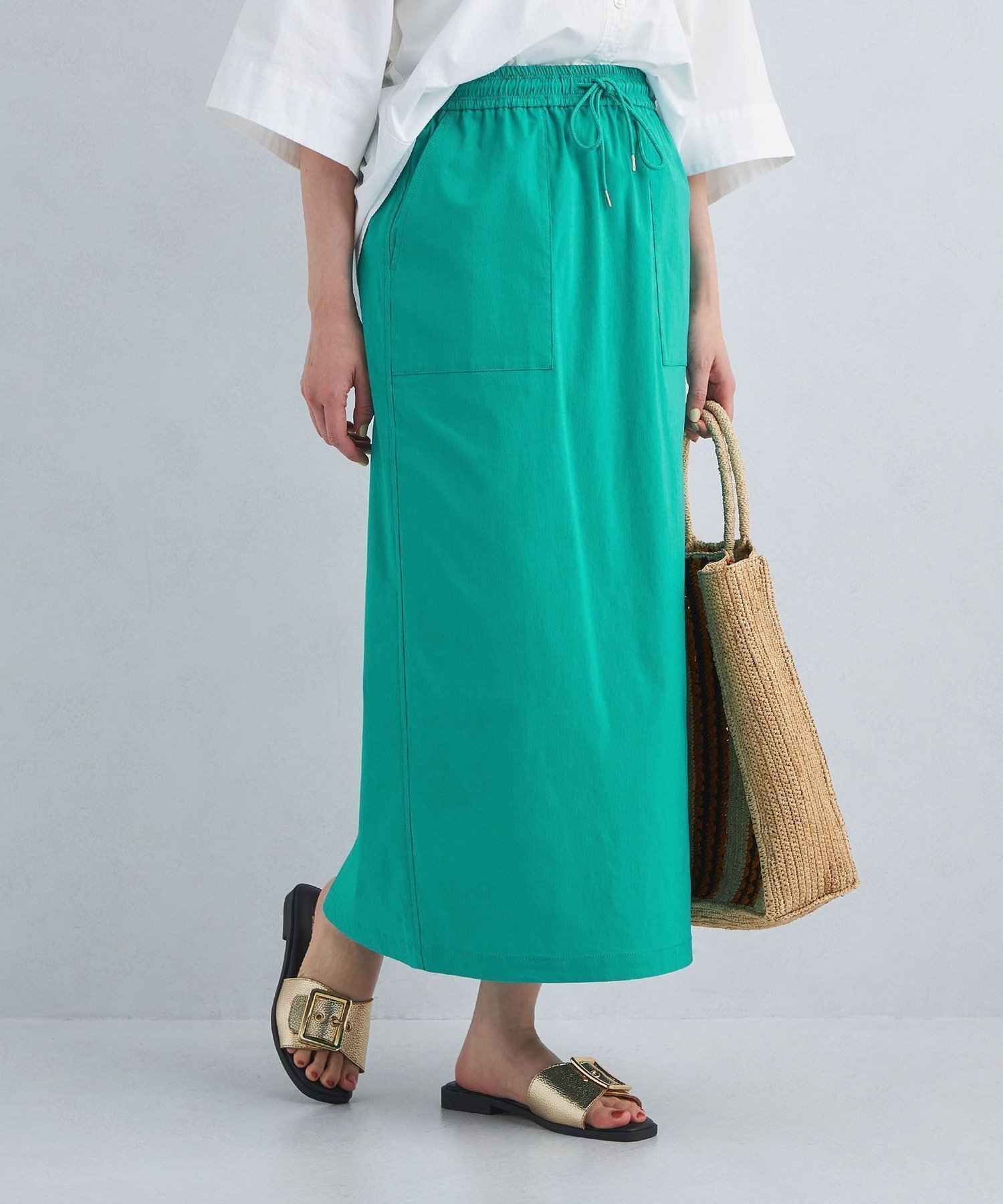 【ユナイテッドアローズ/UNITED ARROWS】のsize SHORT/TALLあり オルマイ LI/MIX タイト スカート インテリア・キッズ・メンズ・レディースファッション・服の通販 founy(ファニー) 　ファッション　Fashion　レディースファッション　Fashion for Women　スカート　Skirts　春　Spring　コンパクト　Compact, Small Size　吸水　Absorbent, Quick-Dry　ストレッチ　Stretch, Stretchy Fabric　ストレート　Straight, Straight Cut　フィット　Fit, Slim Fit　ポケット　Pocket, Pocket Detail　S/S・春夏　SS, Spring/Summer, Warm Season　アウトレット　Outlet / Clearance　おすすめ　Recommended / Our Picks　夏　Summer　KELLY|ID: prp329100004866263 ipo3291000000036229099