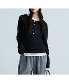 【ジーナシス/JEANASiS】の3カラーレイヤードヘンリー2ピース 人気、トレンドファッション・服の通販 founy(ファニー) ファッション Fashion レディースファッション Fashion for Women おすすめ Recommended / Our Picks インナー Innerwear カットソー Cut and Sewn Top ジャケット Jacket, Outerwear スウェット / スエット Sweatshirt, Sweatwear スラックス Slacks, Dress Pants デニム Denim, Jeans Material トレンド Trend, Trending Now ビスチェ Bustier, Corset Top ベスト Vest, Waistcoat ベーシック Basic, Essential ボトム Bottoms, Lower Wear 今季 This Season, Current Season thumbnail ブラック系その他|ID: prp329100004866608 ipo3291000000036247206