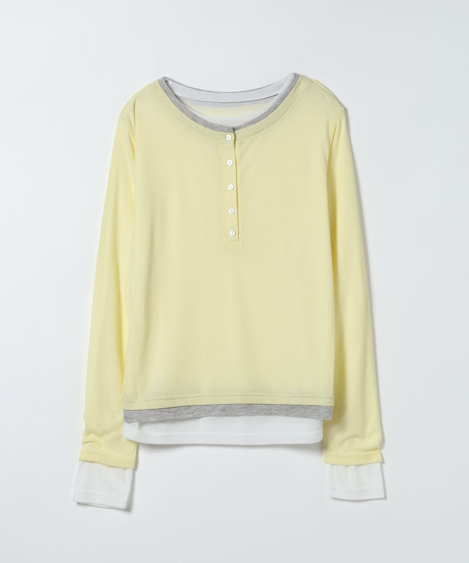 【ジーナシス/JEANASiS】の3カラーレイヤードヘンリー2ピース インテリア・キッズ・メンズ・レディースファッション・服の通販 founy(ファニー) ファッション Fashion レディースファッション Fashion for Women おすすめ Recommended / Our Picks インナー Innerwear カットソー Cut and Sewn Top ジャケット Jacket, Outerwear スウェット / スエット Sweatshirt, Sweatwear スラックス Slacks, Dress Pants デニム Denim, Jeans Material トレンド Trend, Trending Now ビスチェ Bustier, Corset Top ベスト Vest, Waistcoat ベーシック Basic, Essential ボトム Bottoms, Lower Wear 今季 This Season, Current Season イエロー系その他|ID: prp329100004866608 ipo3291000000036247210