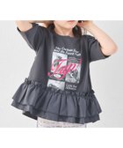 【ペアマノン/pairmanon / KIDS】の【綿100%】ガールズ 裾フリル アニマル ロゴ ペプラムTシャツ 人気、トレンドファッション・服の通販 founy(ファニー) ファッション Fashion キッズファッション Fashion for Kids おすすめ Recommended / Our Picks アニマル Animal Print フリル Frill, Ruffle ペプラム Peplum, Flared Hem thumbnail チャコール12|ID: prp329100004866621 ipo3291000000036247846