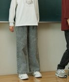 【グローバルワーク/GLOBAL WORK / KIDS】のGOODデニムワイドアソート/キッズ/147408 人気、トレンドファッション・服の通販 founy(ファニー) ファッション Fashion キッズファッション Fashion for Kids カットオフ Cut-Off Design ケミカル Chemical, Chemical Wash シンプル Simple, Minimal ダメージ Distressed, Destroyed デニム Denim, Jeans Material トレンド Trend, Trending Now 人気 Popular, Best Seller プリント Print, Printed Pattern ポケット Pocket, Pocket Detail リボン Ribbon, Bow ワイド Wide, Wide Fit thumbnail ブラック14|ID: prp329100004866623 ipo3291000000036247875