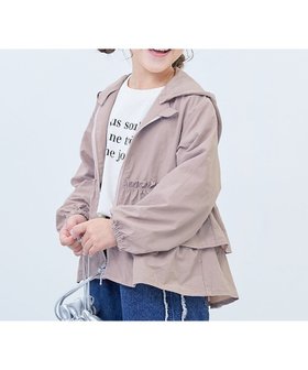 【デビロック/devirock / KIDS】の【水はじく】 撥水ナイロン フードが取り外せる フリル ウインドブレーカー 26SS 人気、トレンドファッション・服の通販 founy(ファニー) ファッション Fashion キッズファッション Fashion for Kids フリル Frill, Ruffle おすすめ Recommended / Our Picks 2026年 2026 |ID:prp329100004866624