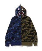 【アベイシングエイプ/A BATHING APE / MEN】のSPLIT CAMO SHARK FULL ZIP HOODIE 人気、トレンドファッション・服の通販 founy(ファニー) ファッション Fashion メンズファッション Fashion for Men グラフィック Graphic, Graphic Design モチーフ Motif, Design Theme 夏 Summer S/S・春夏 SS, Spring/Summer, Warm Season thumbnail NAVY|ID: prp329100004866633 ipo3291000000036247937