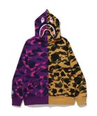 【アベイシングエイプ/A BATHING APE / MEN】のSPLIT CAMO SHARK FULL ZIP HOODIE 人気、トレンドファッション・服の通販 founy(ファニー) ファッション Fashion メンズファッション Fashion for Men グラフィック Graphic, Graphic Design モチーフ Motif, Design Theme 夏 Summer S/S・春夏 SS, Spring/Summer, Warm Season thumbnail PURPLE|ID: prp329100004866633 ipo3291000000036247938