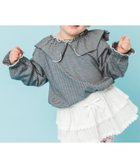 【エフオー オンラインストア/F.O.Online Store / KIDS】のWEB限定 メローフリル衿Tシャツ 人気、トレンドファッション・服の通販 founy(ファニー) ファッション Fashion キッズファッション Fashion for Kids 人気 Popular, Best Seller 長袖 Long Sleeve, Full Sleeve thumbnail ブラック|ID: prp329100004866634 ipo3291000000036247940