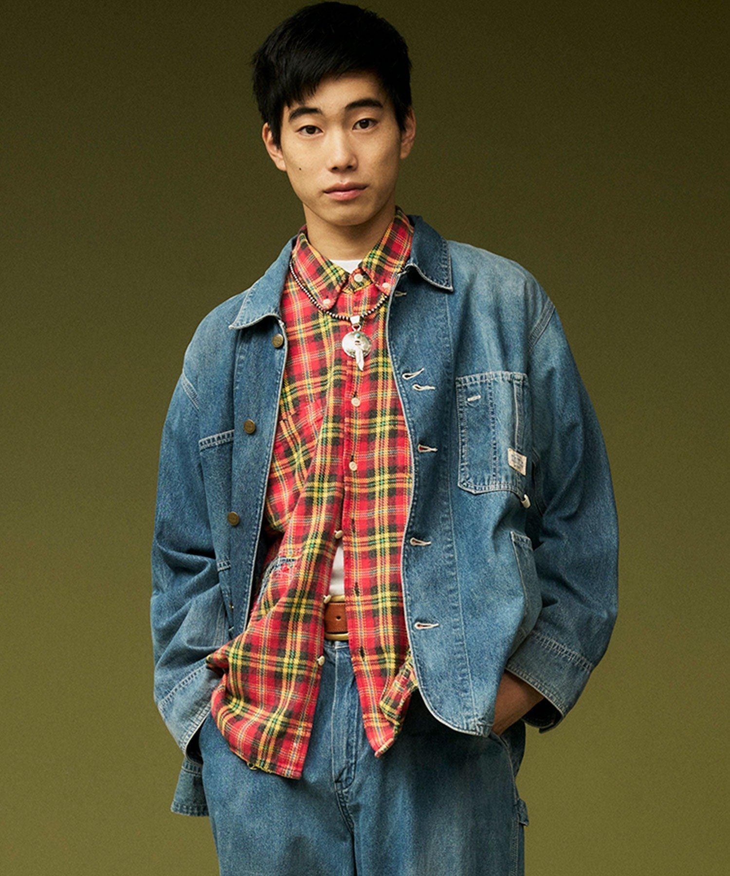 【ジョンブル プライベート ラボ/Johnbull Private labo / MEN】の【UNION HERCULES MADE】CHORE JACKET インテリア・キッズ・メンズ・レディースファッション・服の通販 founy(ファニー) 　ファッション　Fashion　メンズファッション　Fashion for Men　インナー　Innerwear　ヴィンテージ　Vintage Style　ジャケット　Jacket, Outerwear　ダメージ　Distressed, Destroyed　デニム　Denim, Jeans Material　ブリーチ　Bleach, Washed Finish　ボックス　Boxy, Box Shape　ポケット　Pocket, Pocket Detail　ワーク　Workwear, Utility Style　ライトブルー|ID: prp329100004866639 ipo3291000000036247989