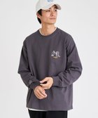 【コーエン/COEN】のRYO KANEYASU * コーエン アニマルプリントロンT 人気、トレンドファッション・服の通販 founy(ファニー) ファッション Fashion レディースファッション Fashion for Women トップス・カットソー Cut & Sew Tops ロングTシャツ・Tシャツ Longline T-Shirts & Tees イラスト Illustration スリーブ Sleeve, Long Sleeve / Short Sleeve トレンド Trend, Trending Now 人気 Popular, Best Seller フロント Front, Front Design ロング Long, Long-Length thumbnail DK.GRAY|ID: prp329100004866650 ipo3291000000036248065