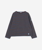 【ビショップ/Bshop】のコットンロード クルーネックTシャツ WOMEN 人気、トレンドファッション・服の通販 founy(ファニー) ファッション Fashion レディースファッション Fashion for Women トップス・カットソー Cut & Sew Tops シャツ・ブラウス・オフィスカジュアル Elegant Blouses & Button-Ups ロングTシャツ・Tシャツ Longline T-Shirts & Tees カットソー Cut and Sewn Top 軽量 Lightweight, Ultra Light 長袖 Long Sleeve, Full Sleeve フランス France, French フロント Front, Front Design ボーダー Border, Stripe thumbnail BROWN系1|ID: prp329100004866653 ipo3291000000036248113