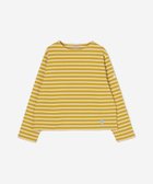 【ビショップ/Bshop】のコットンロード クルーネックTシャツ WOMEN 人気、トレンドファッション・服の通販 founy(ファニー) ファッション Fashion レディースファッション Fashion for Women トップス・カットソー Cut & Sew Tops シャツ・ブラウス・オフィスカジュアル Elegant Blouses & Button-Ups ロングTシャツ・Tシャツ Longline T-Shirts & Tees カットソー Cut and Sewn Top 軽量 Lightweight, Ultra Light 長袖 Long Sleeve, Full Sleeve フランス France, French フロント Front, Front Design ボーダー Border, Stripe thumbnail YELLOW系1|ID: prp329100004866653 ipo3291000000036248115