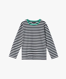 【アニエスベー ファム/agnes b. FEMME】の細ボーダー コットン 長袖 Tシャツ Biotop 人気、トレンドファッション・服の通販 founy(ファニー) ファッション Fashion レディースファッション Fashion for Women トップス・カットソー Cut & Sew Tops シャツ・ブラウス・オフィスカジュアル Elegant Blouses & Button-Ups ロングTシャツ・Tシャツ Longline T-Shirts & Tees バランス Balance, Style Balance ボーダー Border, Stripe 長袖 Long Sleeve, Full Sleeve |ID:prp329100004866654