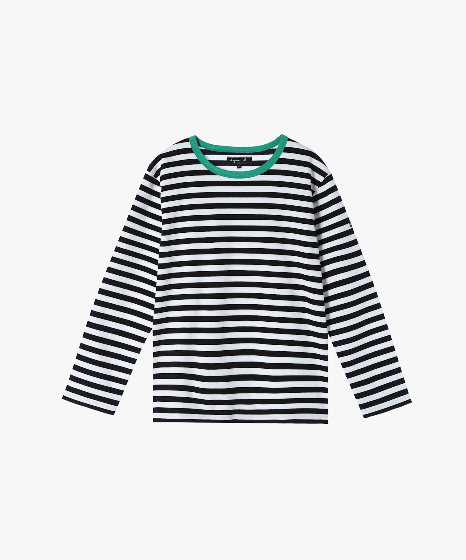 【アニエスベー ファム/agnes b. FEMME】の細ボーダー コットン 長袖 Tシャツ Biotop インテリア・キッズ・メンズ・レディースファッション・服の通販 founy(ファニー) ファッション Fashion レディースファッション Fashion for Women トップス・カットソー Cut & Sew Tops シャツ・ブラウス・オフィスカジュアル Elegant Blouses & Button-Ups ロングTシャツ・Tシャツ Longline T-Shirts & Tees バランス Balance, Style Balance ボーダー Border, Stripe 長袖 Long Sleeve, Full Sleeve ブラック|ID: prp329100004866654 ipo3291000000036248120