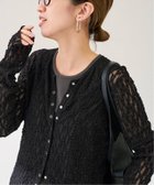 【フレームワーク/FRAMeWORK】のストレッチレース2WAY-カーディガン 人気、トレンドファッション・服の通販 founy(ファニー) ファッション Fashion レディースファッション Fashion for Women トップス・カットソー Cut & Sew Tops カーディガン・羽織り Layered Style Cardigans カーディガン Cardigan, Knitwear ストレッチ Stretch, Stretchy Fabric デニム Denim, Jeans Material レース Lace, Lace Fabric thumbnail ブラック|ID: prp329100004866656 ipo3291000000036248128