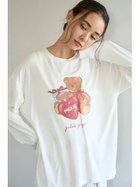 【ジェラート ピケ/gelato pique】のフェイバリットワンポイントロンT 人気、トレンドファッション・服の通販 founy(ファニー) ファッション Fashion レディースファッション Fashion for Women トップス・カットソー Cut & Sew Tops ロングTシャツ・Tシャツ Longline T-Shirts & Tees おすすめ Recommended / Our Picks なめらか Smooth, Silky Texture カットソー Cut and Sewn Top ギフト プレゼント Gift / Present クッション Cushion, Throw Pillow スマート Smart, Elegant ホリデーシーズン Holiday Season ボックス Boxy, Box Shape ロング Long, Long-Length ワンポイント One Point, Statement Accent thumbnail OWHT[002]|ID: prp329100004866674 ipo3291000000036248286