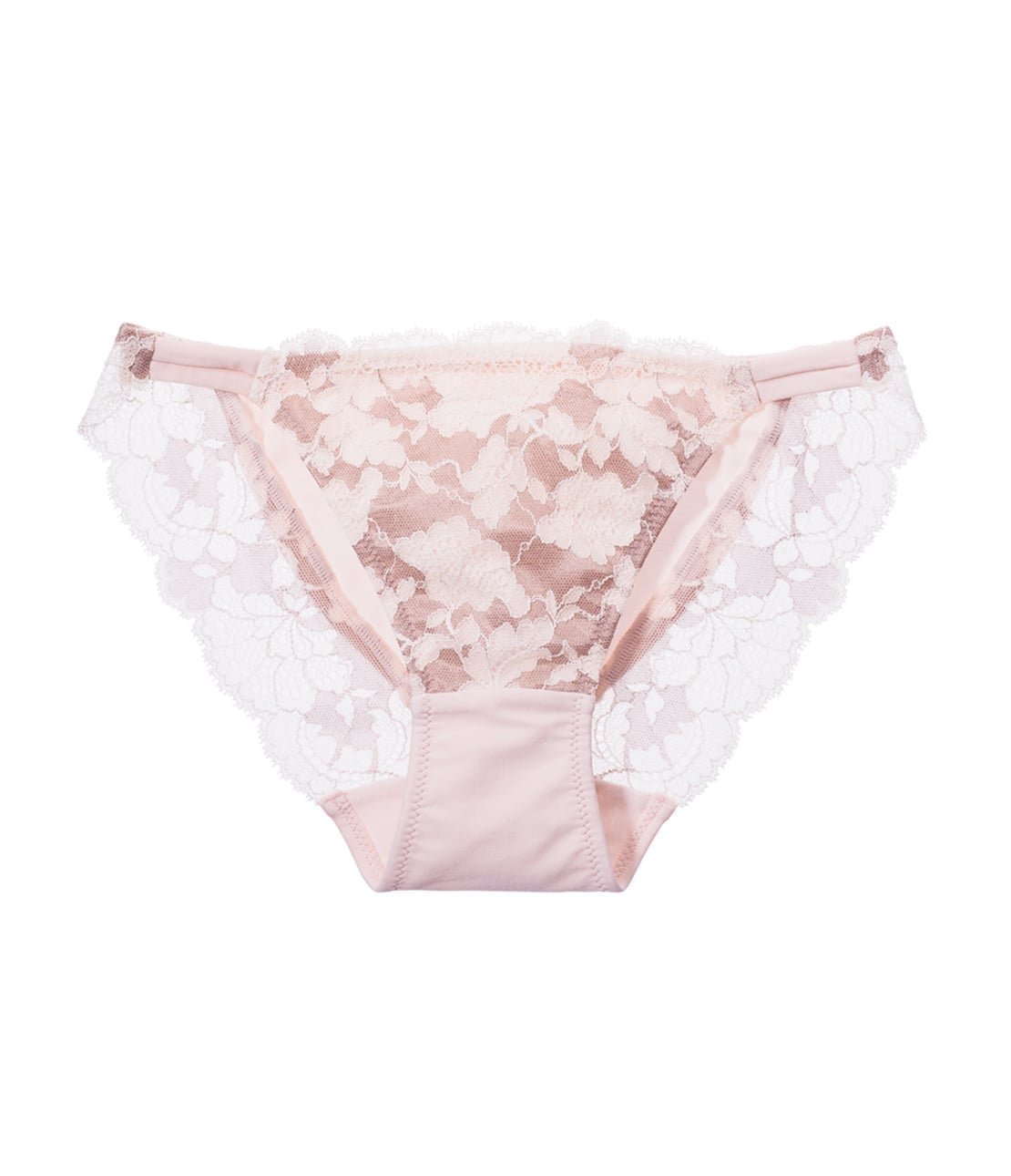 【ピーチジョン/PEACH JOHN】の【レースでラインが響きにくい,肌触りふんわりショーツ】ナイスバディショーツ インテリア・キッズ・メンズ・レディースファッション・服の通販 founy(ファニー) 　ファッション　Fashion　レディースファッション　Fashion for Women　サテン　Satin, Glossy Fabric　ショーツ　Shorts, Short Pants　ストリング　String, Drawstring　ストレッチ　Stretch, Stretchy Fabric　フェミニン　Feminine, Girly　フロント　Front, Front Design　レース　Lace, Lace Fabric　定番　Standard, Basic Item　ピンクベージュ|ID: prp329100004866675 ipo3291000000036248294