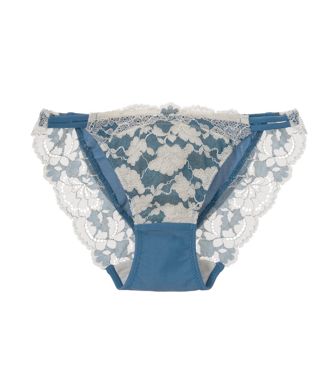 【ピーチジョン/PEACH JOHN】の【レースでラインが響きにくい,肌触りふんわりショーツ】ナイスバディショーツ インテリア・キッズ・メンズ・レディースファッション・服の通販 founy(ファニー) 　ファッション　Fashion　レディースファッション　Fashion for Women　サテン　Satin, Glossy Fabric　ショーツ　Shorts, Short Pants　ストリング　String, Drawstring　ストレッチ　Stretch, Stretchy Fabric　フェミニン　Feminine, Girly　フロント　Front, Front Design　レース　Lace, Lace Fabric　定番　Standard, Basic Item　デニムブルー|ID: prp329100004866675 ipo3291000000036248296