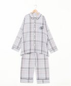 【キッドブルー/KID BLUE】のWガーゼラインチェック 長袖パジャマ 人気、トレンドファッション・服の通販 founy(ファニー) ファッション Fashion レディースファッション Fashion for Women トップス・カットソー Cut & Sew Tops チェック Check, Plaid, Tartan パジャマ Pajamas, Sleepwear リラックス Relax, Relaxed Fit 人気 Popular, Best Seller 長袖 Long Sleeve, Full Sleeve thumbnail ネービー|ID: prp329100004866682 ipo3291000000036248353
