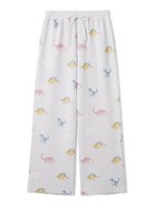 【ジェラート ピケ/gelato pique】のダイナソー柄ワッフルロングパンツ 人気、トレンドファッション・服の通販 founy(ファニー) ファッション Fashion レディースファッション Fashion for Women パンツ Pants & Trousers おすすめ Recommended / Our Picks イエロー Yellow カラフル Colorful Design スマート Smart, Elegant プリント Print, Printed Pattern ポケット Pocket, Pocket Detail ロング Long, Long-Length ワッフル Waffle, Waffle Knit thumbnail BLU[086]|ID: prp329100004866685 ipo3291000000036248384