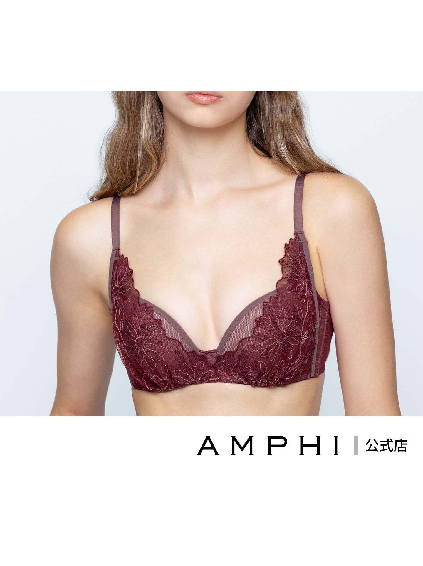 【アンフィ/AMPHI】のAMPHI 【otona MUSE WEB掲載】 【BRAGENIC ブラジェニック ぴたっとフィットタイプ】 インテリア・キッズ・メンズ・レディースファッション・服の通販 founy(ファニー) 　雑誌掲載アイテム　Magazine Picks & Fashion Features　ファッション雑誌　Fashion Magazines　オトナミューズ　otona MUSE　ファッション　Fashion　レディースファッション　Fashion for Women　雑誌　Magazine, Fashion Magazine　トライアングル　Triangle, Triangular Shape　トリミング　Trimming, Decorative Edge　人気　Popular, Best Seller　フィット　Fit, Slim Fit　ブラジャー　Bra, Lingerie　レース　Lace, Lace Fabric　ワイヤー　Wire, Wired Bra　エレガント 上品　Elegant　RE|ID: prp329100004866697 ipo3291000000036248443