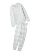 【ジェラート ピケ/gelato pique】のパウダーロゴジャガードプルオーバー ロングパンツセット 人気、トレンドファッション・服の通販 founy(ファニー) ファッション Fashion レディースファッション Fashion for Women パンツ Pants & Trousers おすすめ Recommended / Our Picks ギフト プレゼント Gift / Present スマート Smart, Elegant セットアップ Set-Up, Coordinated Outfit パウダー Powder, Soft Tone ボトム Bottoms, Lower Wear ボーダー Border, Stripe ラベンダー Lavender ロング Long, Long-Length 冬 Winter / This Winter thumbnail MNT[021]|ID: prp329100004866700 ipo3291000000036248473