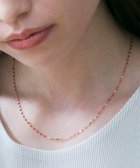 【エイチオーヴィー/H O V】のles bonbon/victoria necklace/ネックレス 人気、トレンドファッション・服の通販 founy(ファニー) ファッション Fashion レディースファッション Fashion for Women ジュエリー Jewelry ネックレス Necklaces & Pendants ネックレス Necklace, Pendant Necklace thumbnail pink gold|ID: prp329100004866708 ipo3291000000036248494