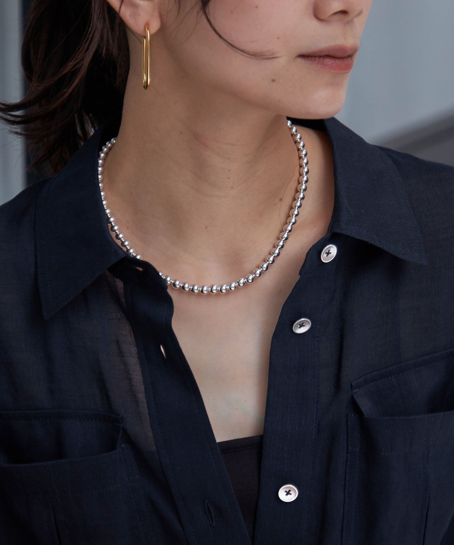 【シップス フォー ウィメン/SHIPS】のINDIAN JEWELRY ナバホ パール ネックレス(6mm) インテリア・キッズ・メンズ・レディースファッション・服の通販 founy(ファニー) ファッション Fashion レディースファッション Fashion for Women ジュエリー Jewelry ネックレス Necklaces & Pendants ネックレス Necklace, Pendant Necklace パール Pearl, Pearl Accent シルバー|ID: prp329100004866712 ipo3291000000036248505