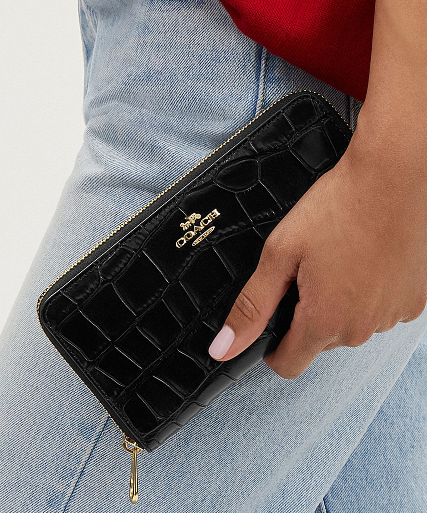 【コーチ/COACH】の【公式】ロング ジップ アラウンド ウォレット インテリア・キッズ・メンズ・レディースファッション・服の通販 founy(ファニー) ファッション Fashion レディースファッション Fashion for Women iPhone アイフォーン iPhone ウォレット Wallet シューズ Shoes, Footwear ジップ Zip, Zipper ロング Long, Long-Length 財布 Wallet, Purse BLACK|ID: prp329100004866738 ipo3291000000036248640