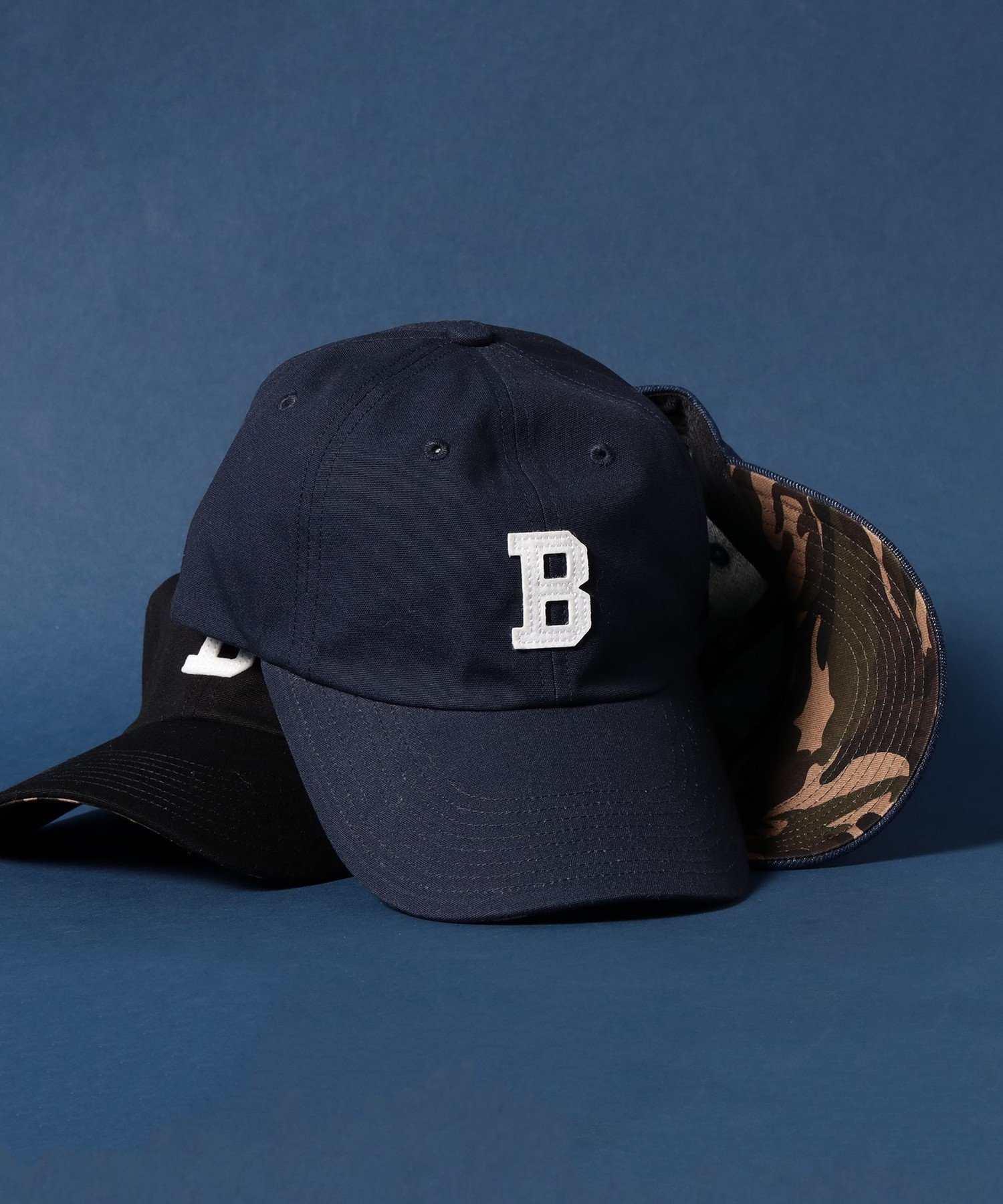 【ビームス ハート/BEAMS HEART】のフェルト Bロゴ キャップ 人気、トレンドファッション・服の通販 founy(ファニー) 　ファッション　Fashion　レディースファッション　Fashion for Women　インディゴ　Indigo Denim　キャップ　Cap, Baseball Cap　デニム　Denim, Jeans Material　フェルト　Felt, Felt Fabric　ベーシック　Basic, Essential　 other-1|ID: prp329100004866745 ipo3291000000036248672