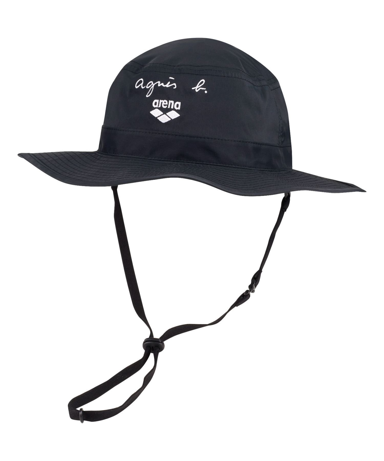 【アニエスベー ファム/agnes b. FEMME】のAI21 CHAPEAU ARENA agnes b. x arena バケットハット インテリア・キッズ・メンズ・レディースファッション・服の通販 founy(ファニー) 　ファッション　Fashion　レディースファッション　Fashion for Women　ラップ　Wrap, Wrap Design　ブラック|ID: prp329100004866748 ipo3291000000036248686