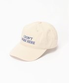 【フォーワンセブン エディフィス/417 EDIFICE】のIDEA BOOKS / アイディアブックス SORRY I DONT WORK HERE HAT 人気、トレンドファッション・服の通販 founy(ファニー) ファッション Fashion レディースファッション Fashion for Women キャップ&ハット Hats & Caps ロンドン London Style, British Inspired thumbnail ベージュ|ID: prp329100004866751 ipo3291000000036248705