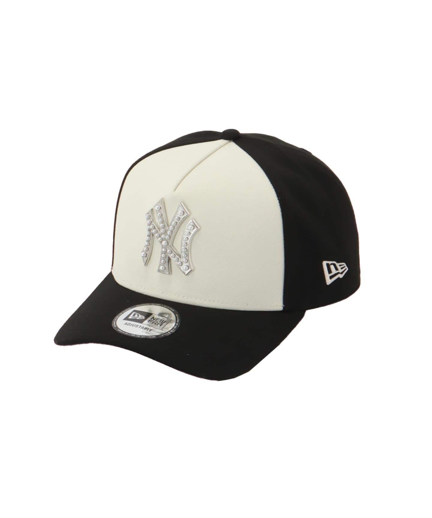 【ジョイントワークス/JOINT WORKS】のNEWERA / ニューエラ 9FORTY A-Frame MLB PEARL BADGE インテリア・キッズ・メンズ・レディースファッション・服の通販 founy(ファニー) 　ファッション　Fashion　レディースファッション　Fashion for Women　アクセサリー　Fashion Accessories　キャップ　Cap, Baseball Cap　定番　Standard, Basic Item　パール　Pearl, Pearl Accent　フロント　Front, Front Design　ブラック|ID: prp329100004866754 ipo3291000000036248717
