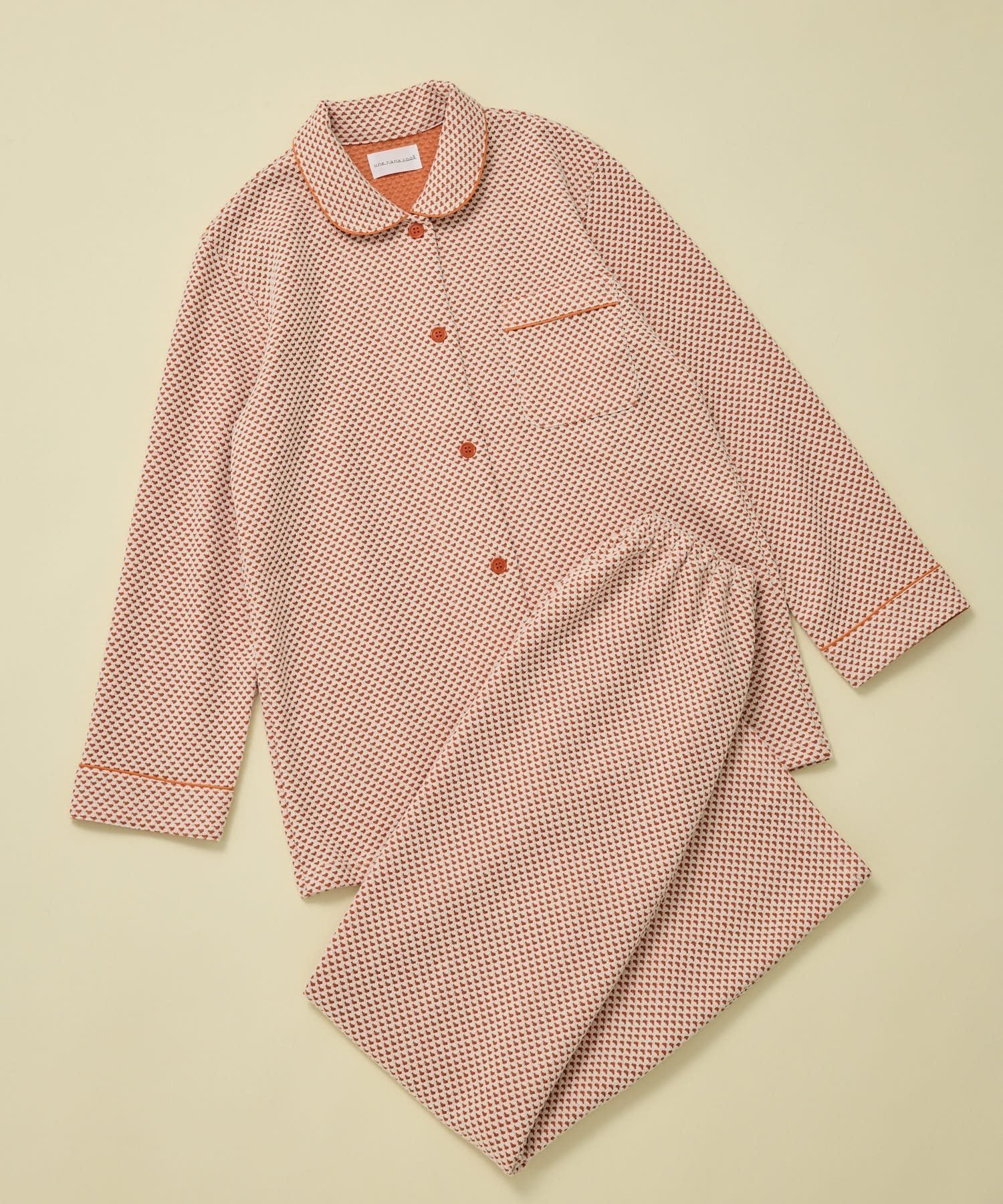 【ウンナナクール/une nana cool】の【綿混】丸襟ぽこぽこNew Yearパジャマ 人気、トレンドファッション・服の通販 founy(ファニー) ファッション Fashion レディースファッション Fashion for Women 長袖 Long Sleeve, Full Sleeve パジャマ Pajamas, Sleepwear ポケット Pocket, Pocket Detail other-1|ID: prp329100004866774 ipo3291000000036248869