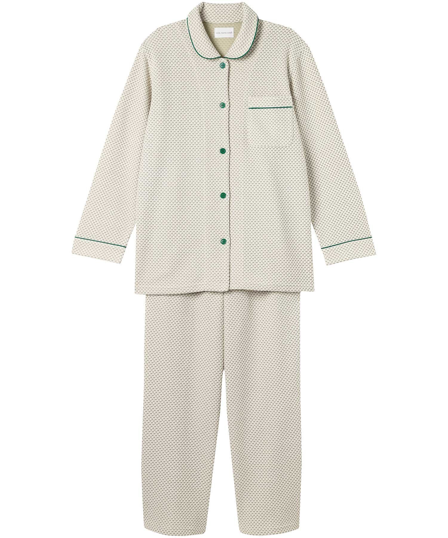 【ウンナナクール/une nana cool】の【綿混】丸襟ぽこぽこNew Yearパジャマ インテリア・キッズ・メンズ・レディースファッション・服の通販 founy(ファニー) ファッション Fashion レディースファッション Fashion for Women 長袖 Long Sleeve, Full Sleeve パジャマ Pajamas, Sleepwear ポケット Pocket, Pocket Detail ベージュ|ID: prp329100004866774 ipo3291000000036248871